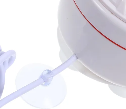 Vista 5 de GALPADA Mini lavadora de turbina ultrasónica portátil, limpiador de ropa ligero para viajes, viajes de negocios, escuela, hecho de material PP