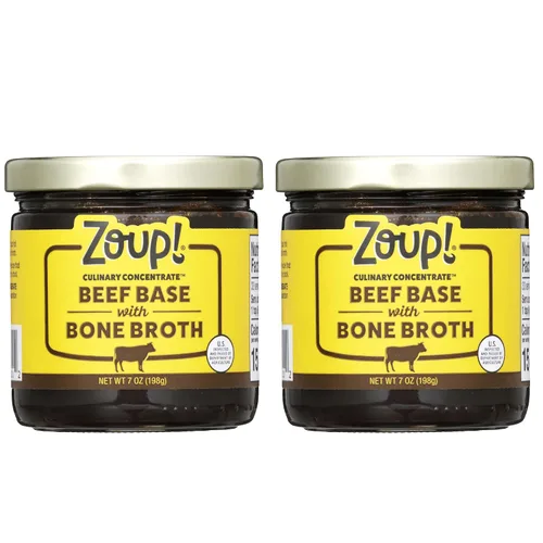 Vista 7 de Zoup! Concentrado culinario de caldo de hueso de res, paquete de 1, 7 onzas