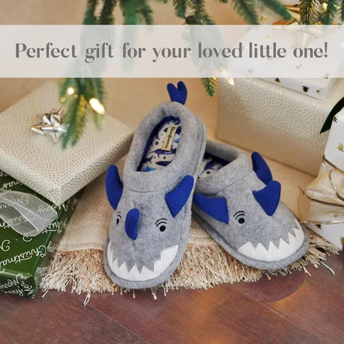 Vista 3 de Dearfoams Pantuflas lavables unisex para niños y niños pequeños