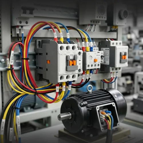 Vista 7 de UL del control magnético del motor de la bobina 9A AC-3 del contactor 24VDC