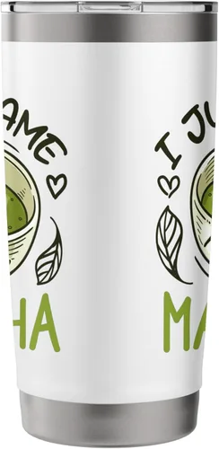 Vista 4 de Vaso aislado de acero inoxidable para amantes del té verde, té matcha japonés, té matcha