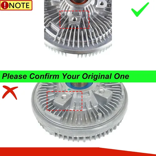 Vista 2 de Embrague de ventilador para Ford Excursion 2000-2003 Ford F-250 F-350 F-450 F-550 Super Duty 1999-2003 F750 2000 7.3L Turbo Diesel
