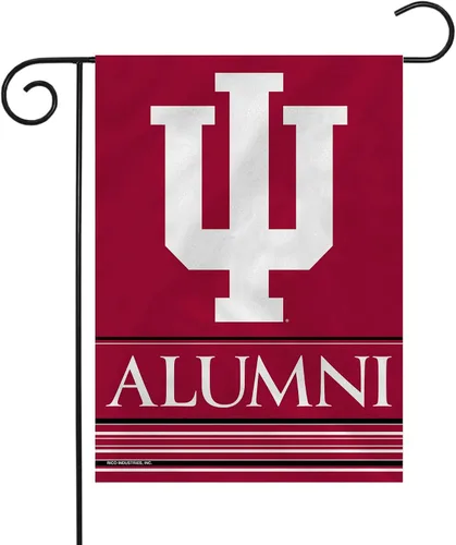 Vista 24 de Rico Industries NCAA Alumni - Bandera de jardín de doble cara de 13 x 18 pulgadas