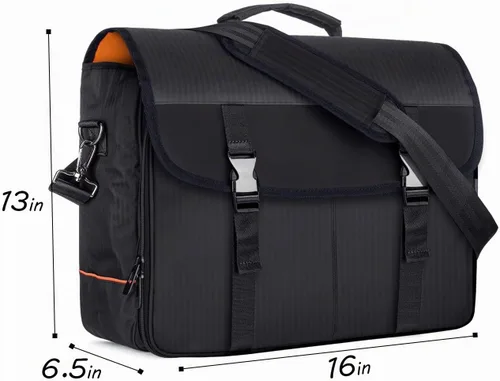 Vista 6 de CURMIO Bolsa de Bartender, Bolsa de Viaje para Juego de Herramientas de Bar, Kits de Bartender para Almacenamiento con Compartimentos Acolchados