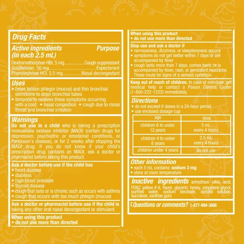 Vista 8 de TUKOL Honey Medicina para la tos para niños, alivio de la congestión del pecho, 4 onzas líquidas Cough and Congestion Medicine for Cough, Cough