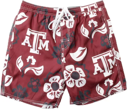 Vista 76 de Wes and Willy NCAA Traje de baño floral para hombre