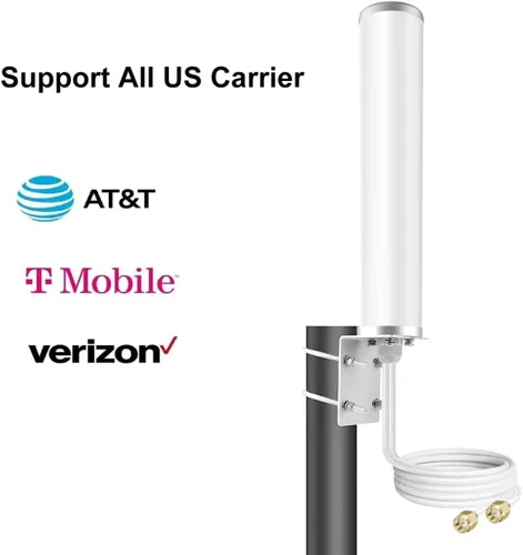 Vista 4 de Antena MIMO de conector SMA/TS9 de banda ancha 4G LTE 5G para Netgear Nighthawk M5 M6 M6 Pro M7 Pro Aumenta el rendimiento de 4G/5G Verizon AT&T