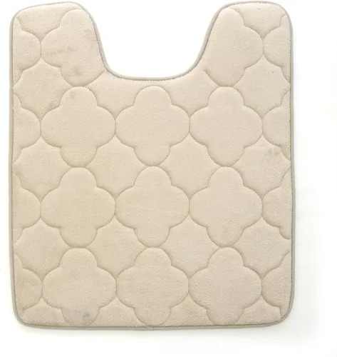 Vista 14 de Tapete de baño de espuma viscoelástica bordada con tecnología Water Shield, 17 x 24 pulgadas, angora