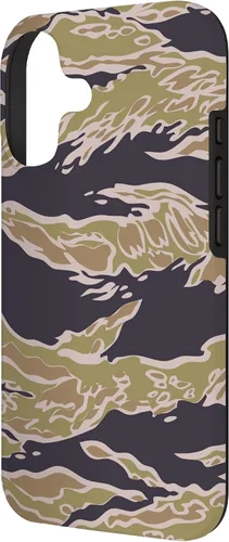 Vista 2 de US Army Tiger Stripe Camo Vietnam Special Forces Camouflage Case para iPhone 17