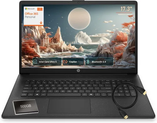 Vista 14 de HP Computadora portátil de 14" para estudiantes, edición 2026, procesador