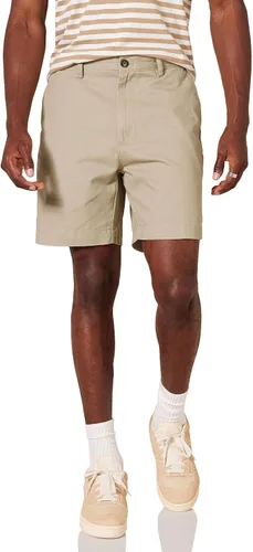 Vista 16 de Amazon Essentials - Pantalones cortos chinos de corte clásico 7 pulgadas para hombre