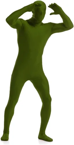 Vista 14 de Aniler Traje de Cuerpo Completo Zentai de Elastano para Hombres y Mujeres Disfraz Body Azul bebé