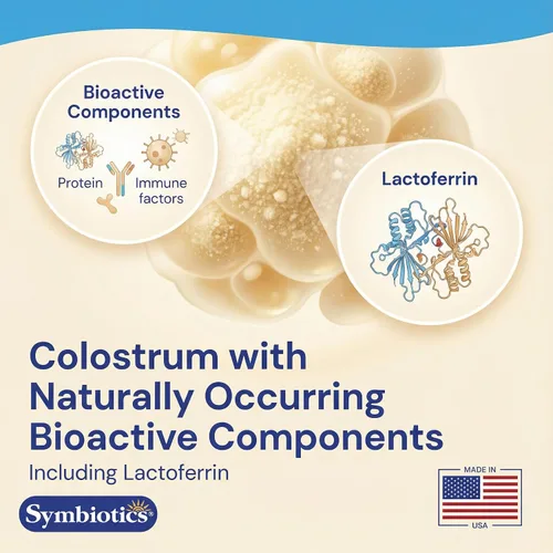 Vista 5 de Symbiotics Masticables de calostro Plus