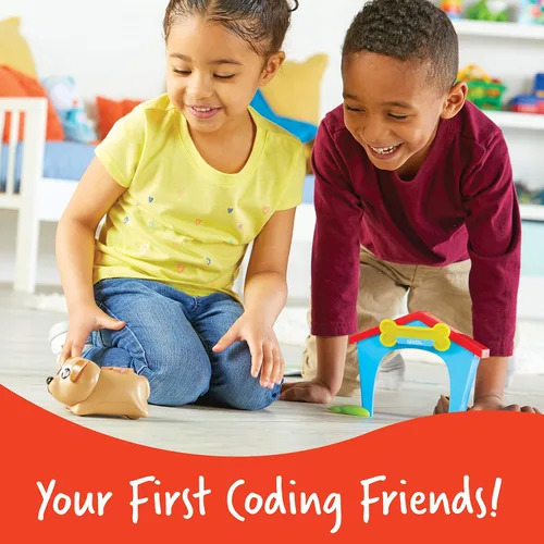 Vista 2 de Learning Resources Coding Critters Ranger & Zip, juego de 22 piezas, a partir de 4 años, juguete de codificación temprana sin pantalla para niños