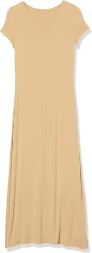 Vista 6 de Tienda Essentials - Vestido largo de manga corta para mujer