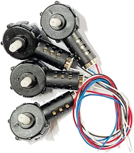 Vista 7 de YILIANDE para K3 E99 y Pro Rc para Drone para WiFi para FPV Quadrotor para piezas Motores Base de motor Kit de brazo de engranajes (azul)