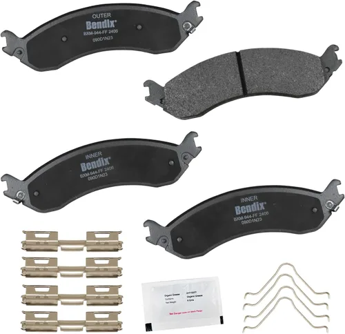 Vista 10 de Bendix Priority1 CFC154 - Juego de pastillas de freno de disco para Avanti II, Century, LeSabre, Regal, Riviera, chasis comercial, DeVille