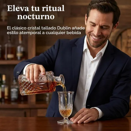 Vista 3 de Godinger Vasos de whisky, Dublín, 4oz - Juego de 4