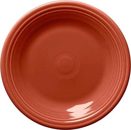 Vista 2 de Fiesta - Plato llano de 10-1/2 pulgadas, color blanco, juego de 4 Marfil