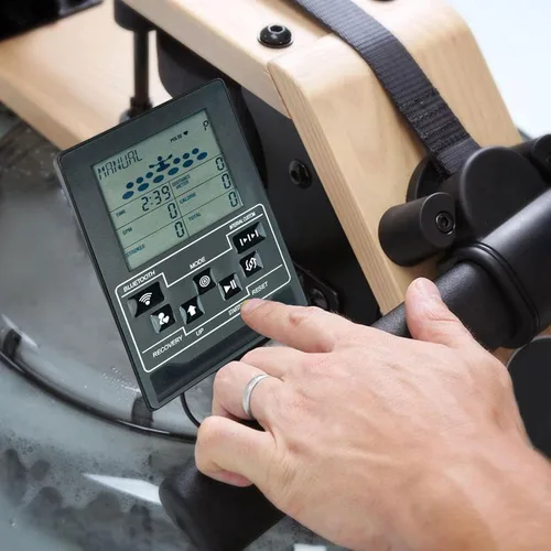 Vista 7 de Inicio Máquina de remo Monitor ajustable duradero odómetro Piezas de repuesto automáticas Contador de velocímetro para el hogar Fitness Riding Bike