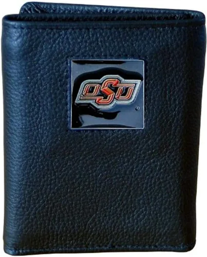 Vista 30 de Siskiyou Sports NCAA Deluxe - Cartera de piel de tres pliegues
