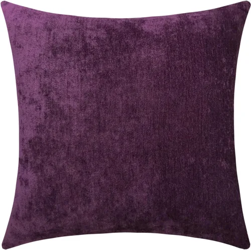 Vista 16 de Juego de 2 fundas de almohada decorativas de pana burdeos suaves y acogedoras, fundas de cojín cuadradas de chenilla para sofá, decoración de sala