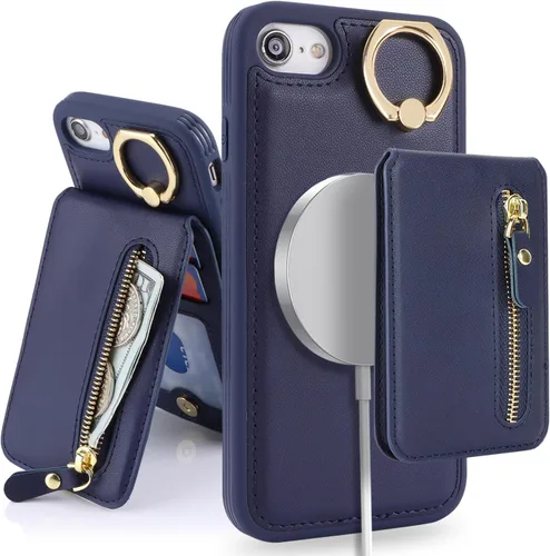 Vista 14 de Funda para iPhone 16 Plus con tarjetero - Negro negro ( A + Black )