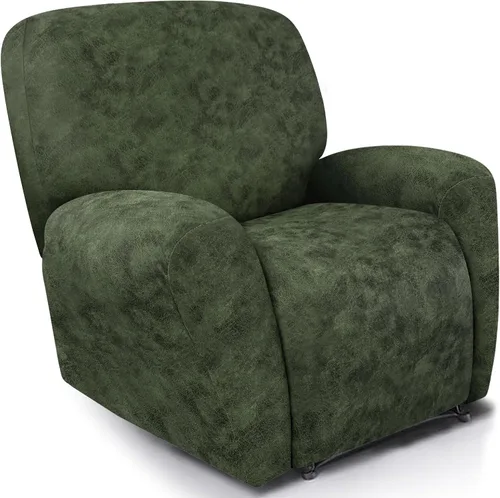 Vista 18 de ANARACHON Fundas para Sillas Reclinables Tipo Cuero, 4 Piezas Funda para Sillón Reclinable Lazy Boy, Protector de Muebles - Funda Suave Lavable