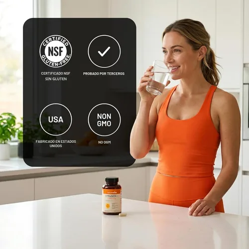 Vista 6 de NatureWise Cápsulas de vitamina C de 1000 mg – Vitamina C vegana extra fuerte para antioxidante diario y apoyo inmunológico – Sin OMG, fabricado
