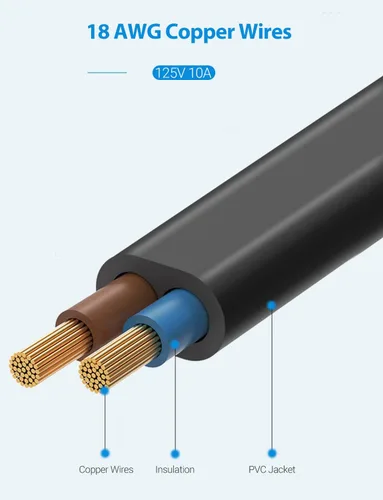 Vista 5 de Cable de alimentación de CA compatible con XboxOne S, XboxOne X, XboxSeries XS, Sony PS5 PS4 PS3 Playstation 4 Slim, PSP, PSV cable de repuesto
