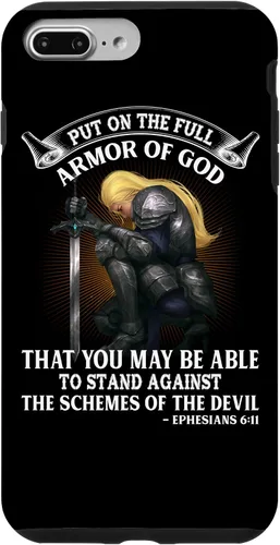 Vista 12 de Laying Down The Full Armor of God Case for iPhone 17