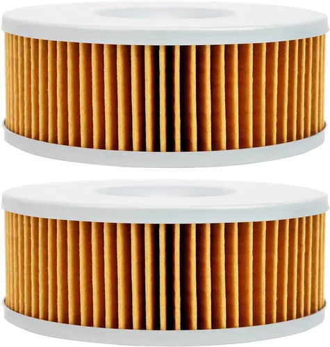 Vista 2 de Road Passion - Filtro de aceite para Yamaha VMX1200 V-MAX 1200 1985-1995 / XVZ1200 VENTURE ROYALE 1200 1983-1986 (paquete de 2)