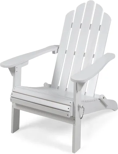 Vista 13 de Christopher Knight Home Cara Silla Adirondack plegable de madera de acacia para exteriores, acabado azul