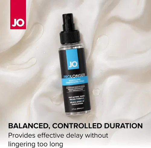 Vista 5 de JO Prolonger Delay Spray - Spray de benzocaína al 7.5% para hombres, control de clímax de acción rápida y resistencia, 2 onzas líquidas