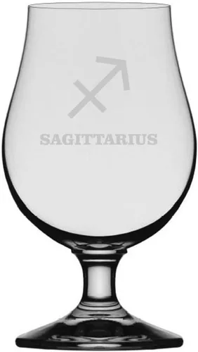 Vista 46 de Símbolo del zodiaco grabado multiusos 12.75oz Copa de vino Géminis