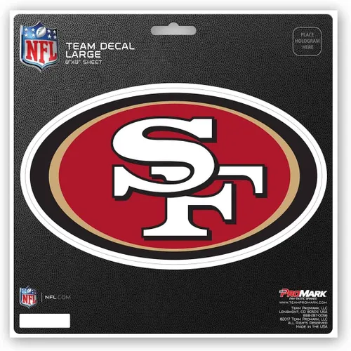 Vista 7 de FANMATS NFL NFL - Calcomanía grande unisex