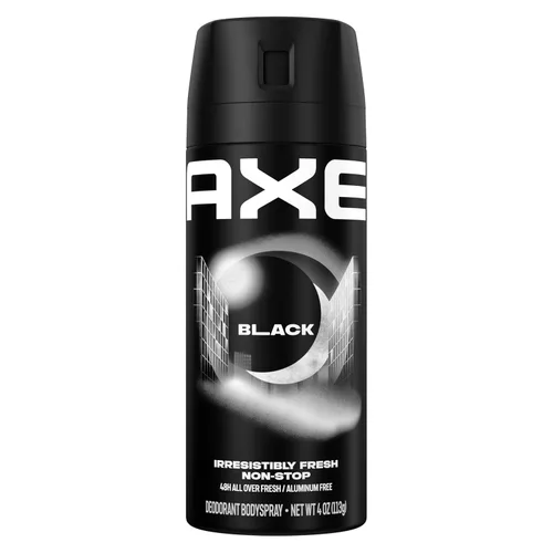 Vista 8 de AXE Body Spray 4 unidades Negro 48 horas Todo Fresco 2.9 oz Para la confianza diaria, ayuda a combatir el olor y mantenerse fresco, con Spray Tech