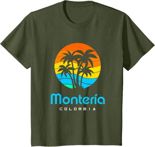 Vista 13 de Camiseta Montería Colombia, Negro
