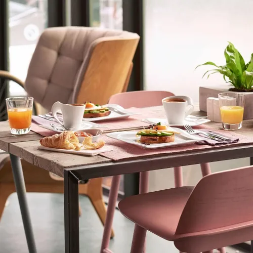 Vista 7 de Villeroy & Boch NewWave - Vajilla básica de 30 piezas, color blanco