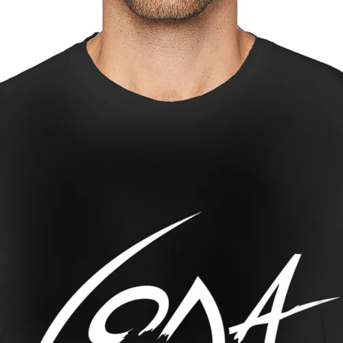 Vista 7 de Soda Music and Stereo - Camiseta de manga corta para hombre, diseño casual, cuello redondo, unisex, color negro