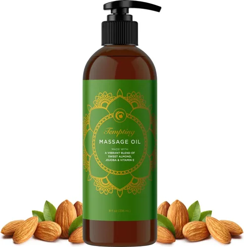 Vista 14 de Aceite natural hipoalergénico para terapia en la piel, masaje sensual con aceite puro de lavanda para hombres y mujeres, 8 onzas