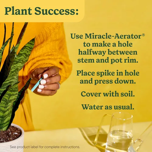 Vista 6 de Miracle-Gro Picos de alimentos para plantas de interior para todas