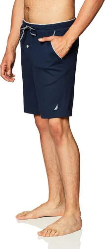 Vista 2 de Nautica Pantalones cortos de punto suave con cintura elástica para hombre