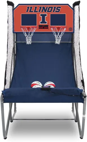 Vista 20 de Pop-A-Shot - Home Dual Shot with NCAA Graphics l Sensor Scoring l 16 Game Modes l 7 Balls l Foldable Storage l for All NCAA Fans