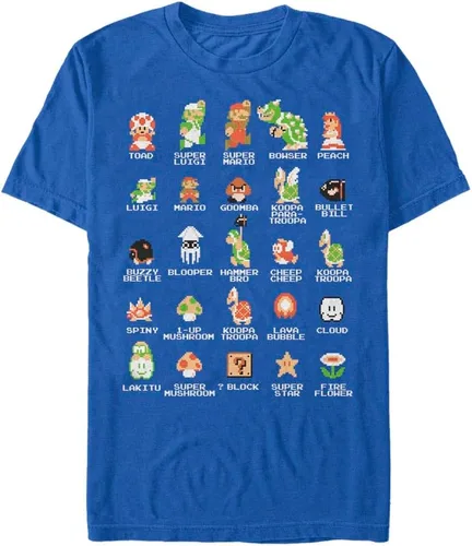 Vista 12 de Nintendo Camiseta para hombre Negro