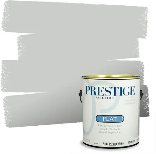 Vista 151 de PRESTIGE Paints - Pintura interior e imprimación en uno, 1 galón, cáscara de huevo, pimienta envejecida