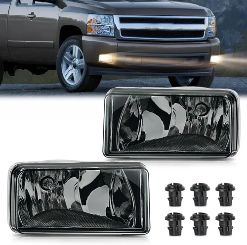 Vista 13 de Nilight - Conjunto de luz antiniebla compatible con Chevy Silverado 1500 2019-2023 Chevy Silverado 2500HD 3500HD 3500HD 2021 2022 2023 2021 2022