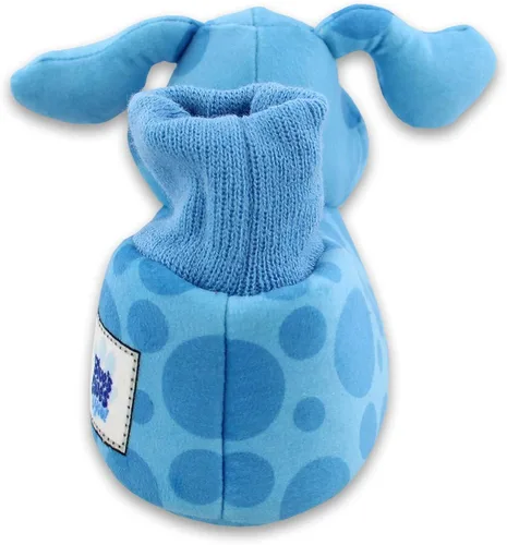 Vista 4 de Nickelodeon Blue's Clues & You - Pantuflas de felpa 3D para niños pequeños