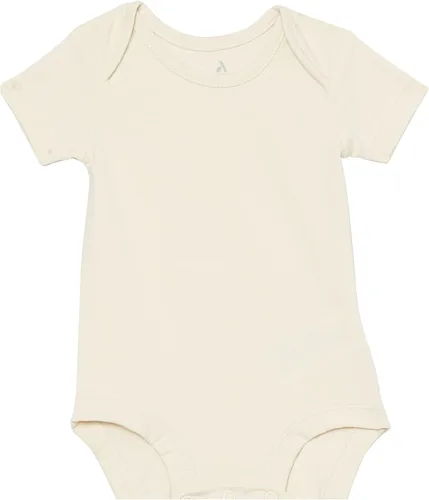 Vista 3 de Tienda Essentials Unisex Babies' Cotton Stretch Jersey Short Sleeve Bodysuit (Previously Tienda Aware), Pack of 3