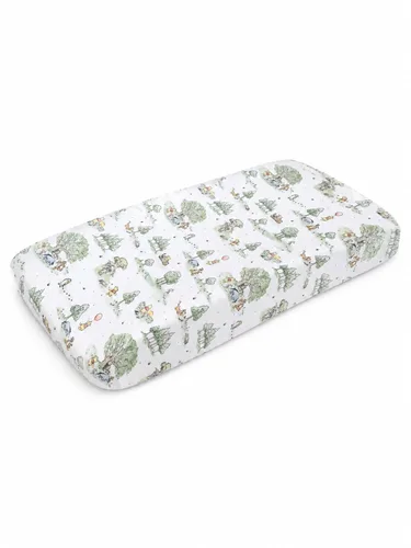 Vista 22 de Funda de punto prémium para cambiador de pañales "CoComelon" de Copper Pearl